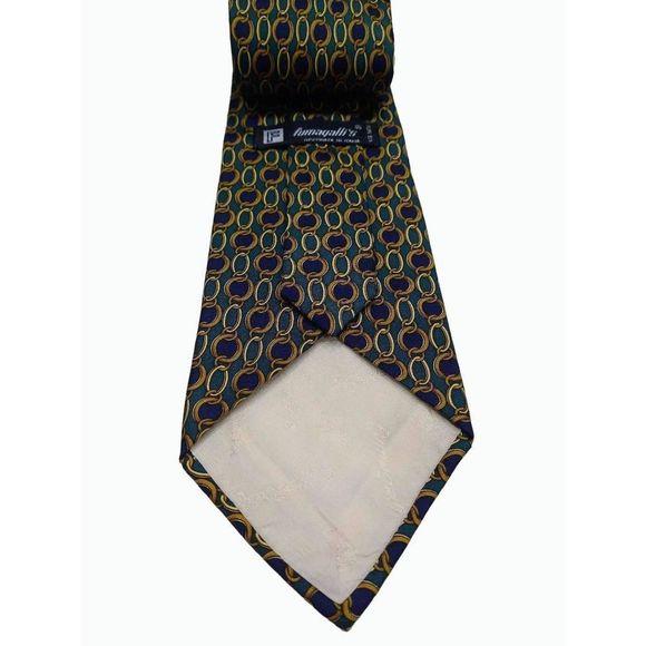 Vintage Fumagallis Tie, Chain Design - Picture 3 of 6